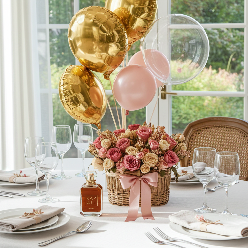 Gift Basket with Kayali Vanilla 28 fragrace Eau de parfum