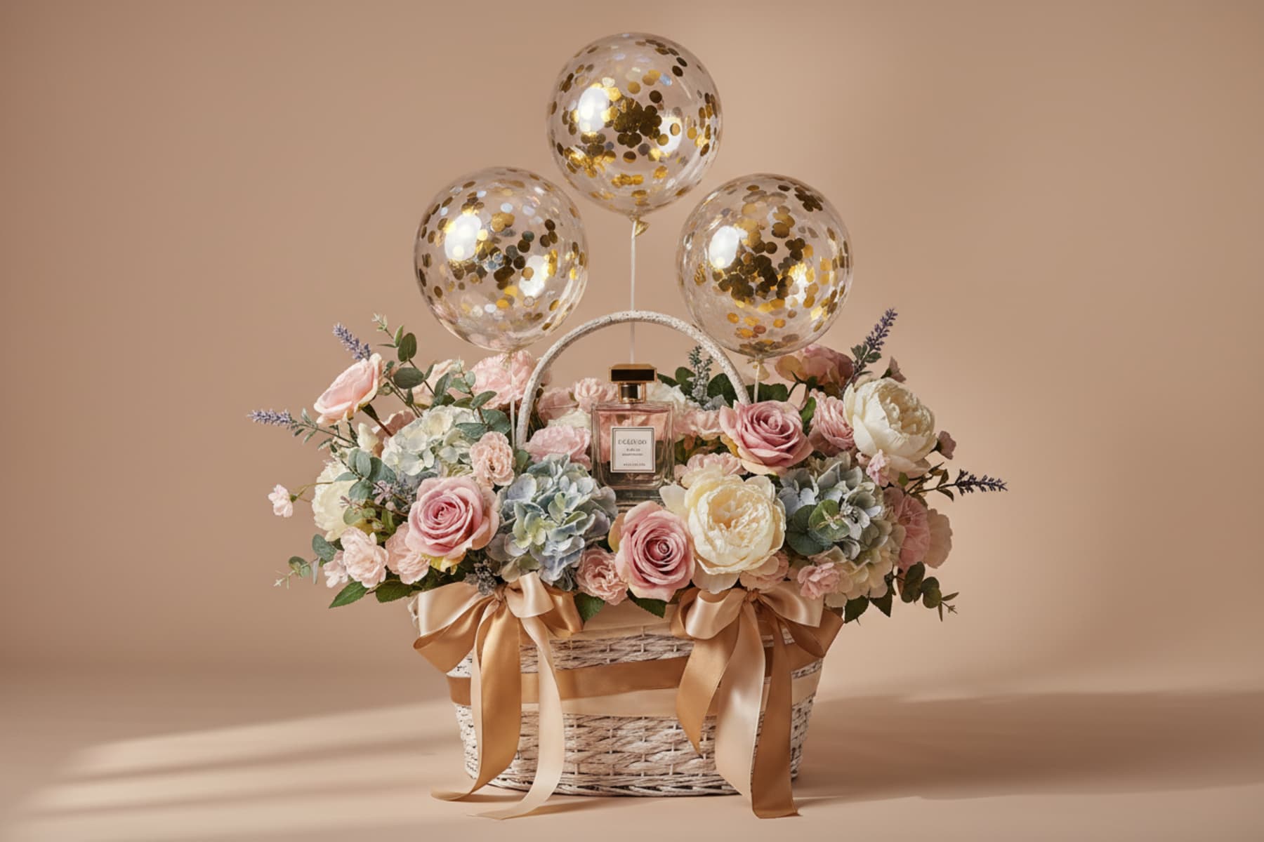 Luxstery Bloom & Scent Celebration Basket